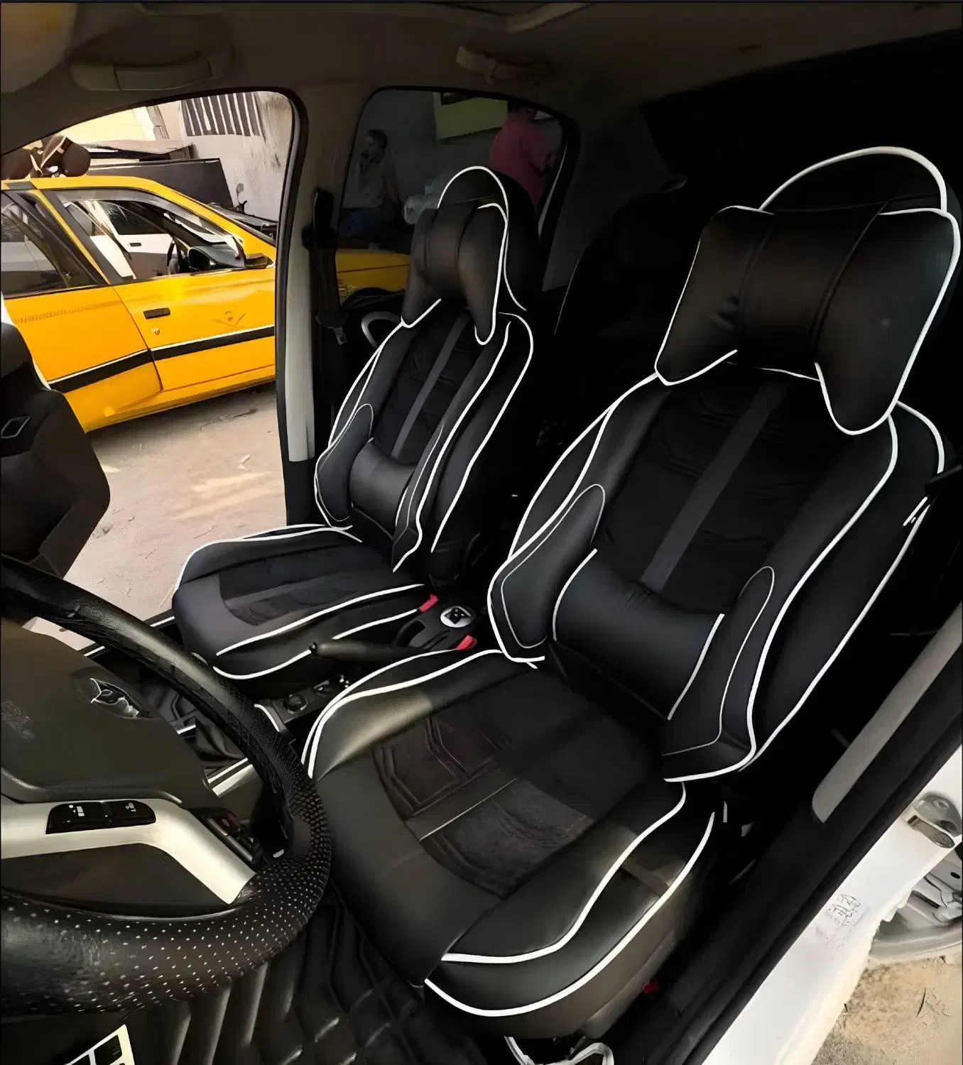 نصاب روکش صندلی خودرو فقط با۴۵۰ت|خدمات موتور و ماشین|اردکان, |دیوار