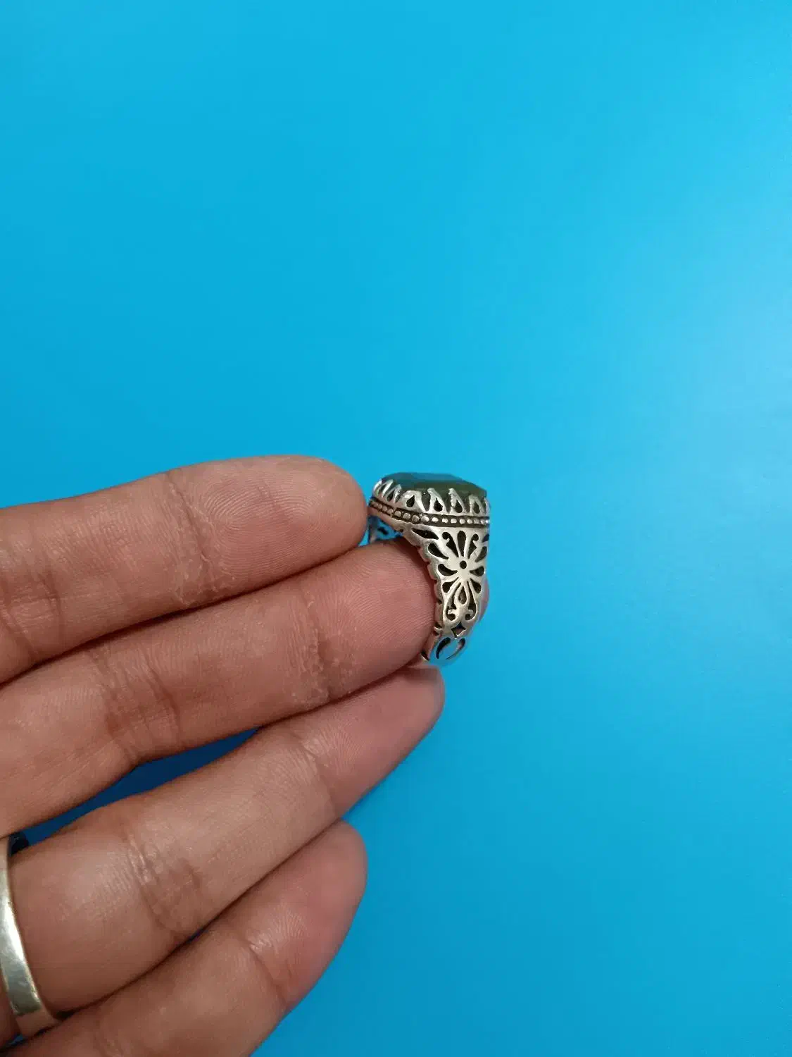 انگشتر زمرد کلمبیا|جواهرات|زاهدان, |دیوار