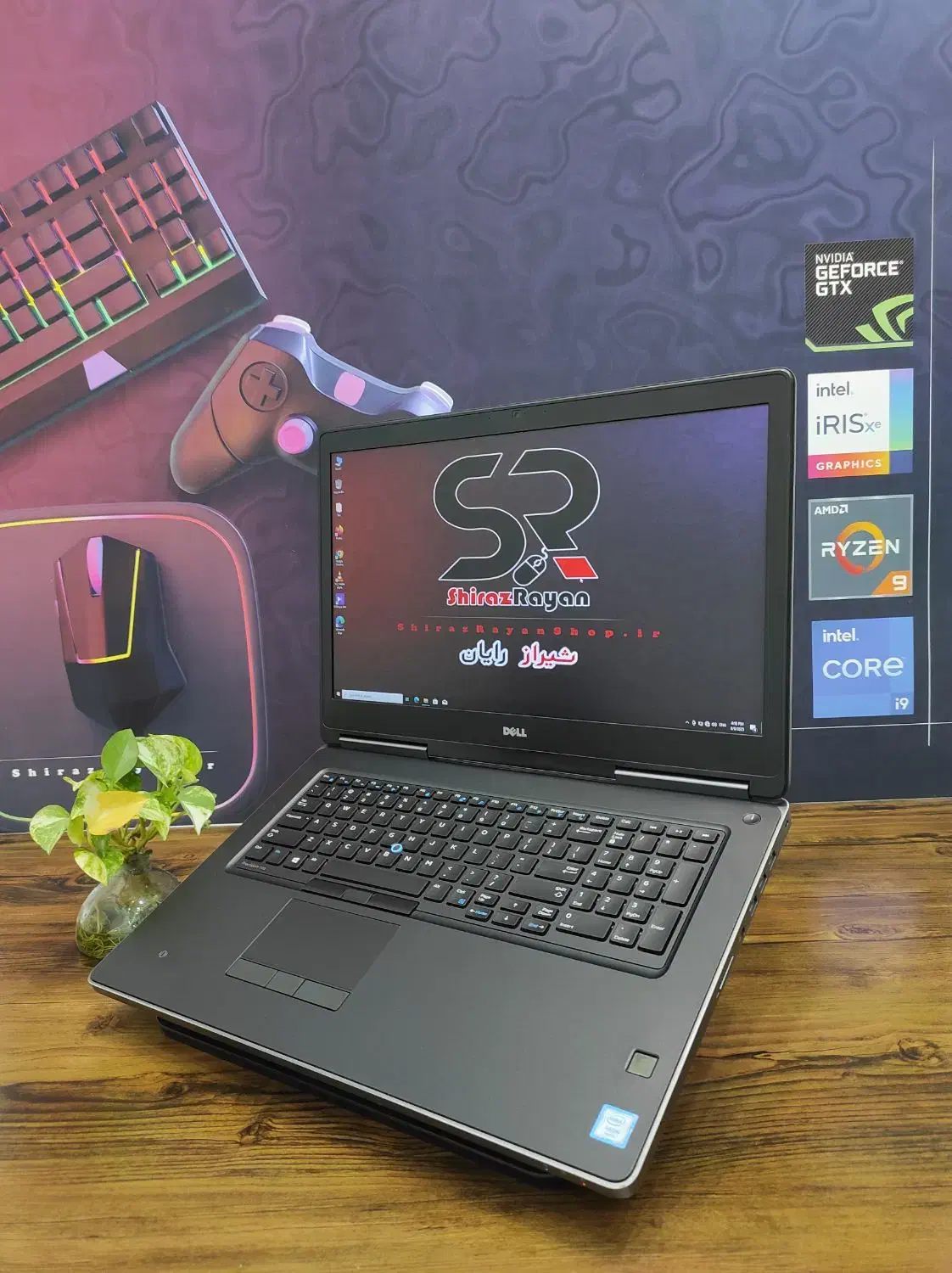 دل ۱۷ اینچ گرافیک ۸ واقعی i7-7820HQ رم ۳۲ ،SSD 1Tr|رایانه همراه|شیراز, فخرآباد (دروازه کازرون)|دیوار