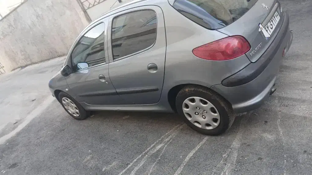 206 مدل۹۵ تیپ ۵|خودرو سواری و وانت|رشت, رشتیان|دیوار