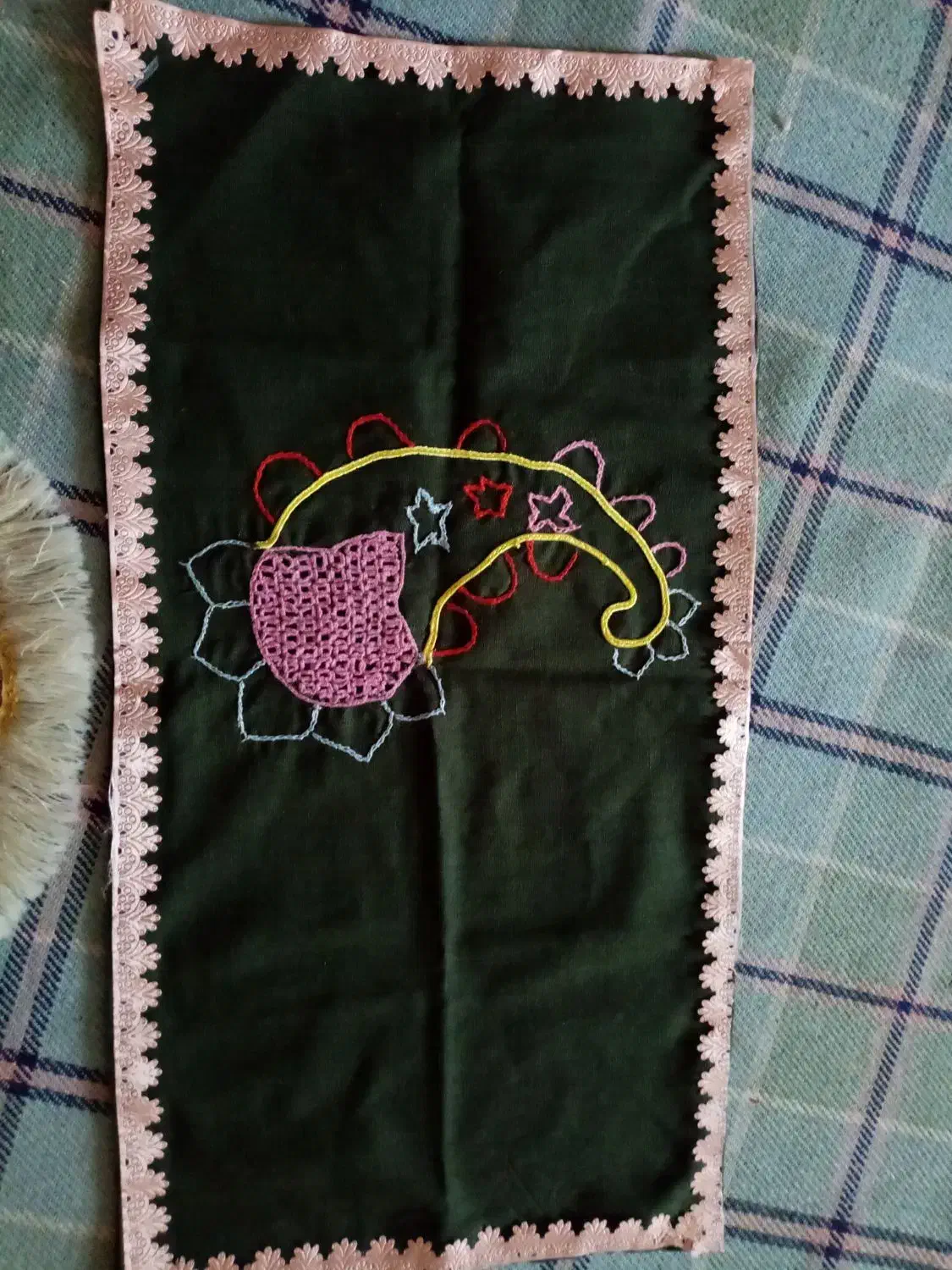 رومیزی سنتی یلدایی|پرده، رانر، رومیزی|دوگنبدان, |دیوار