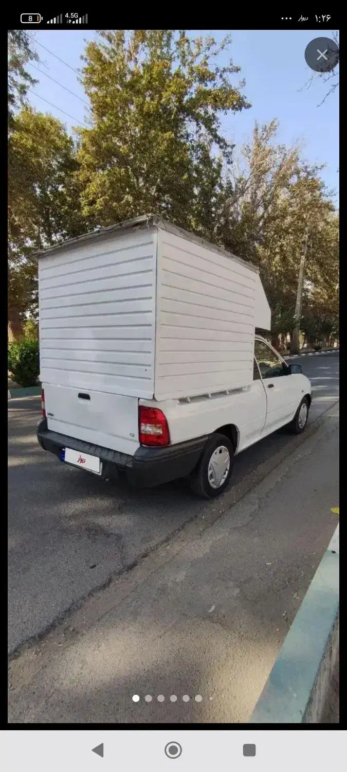 پراید وانت 1400مسقف|خودرو سواری و وانت|همدان, |دیوار