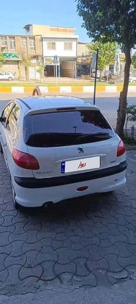 ۲۰۶ تیپ ۲ بدون رنگ|خودرو سواری و وانت|بهشهر, |دیوار