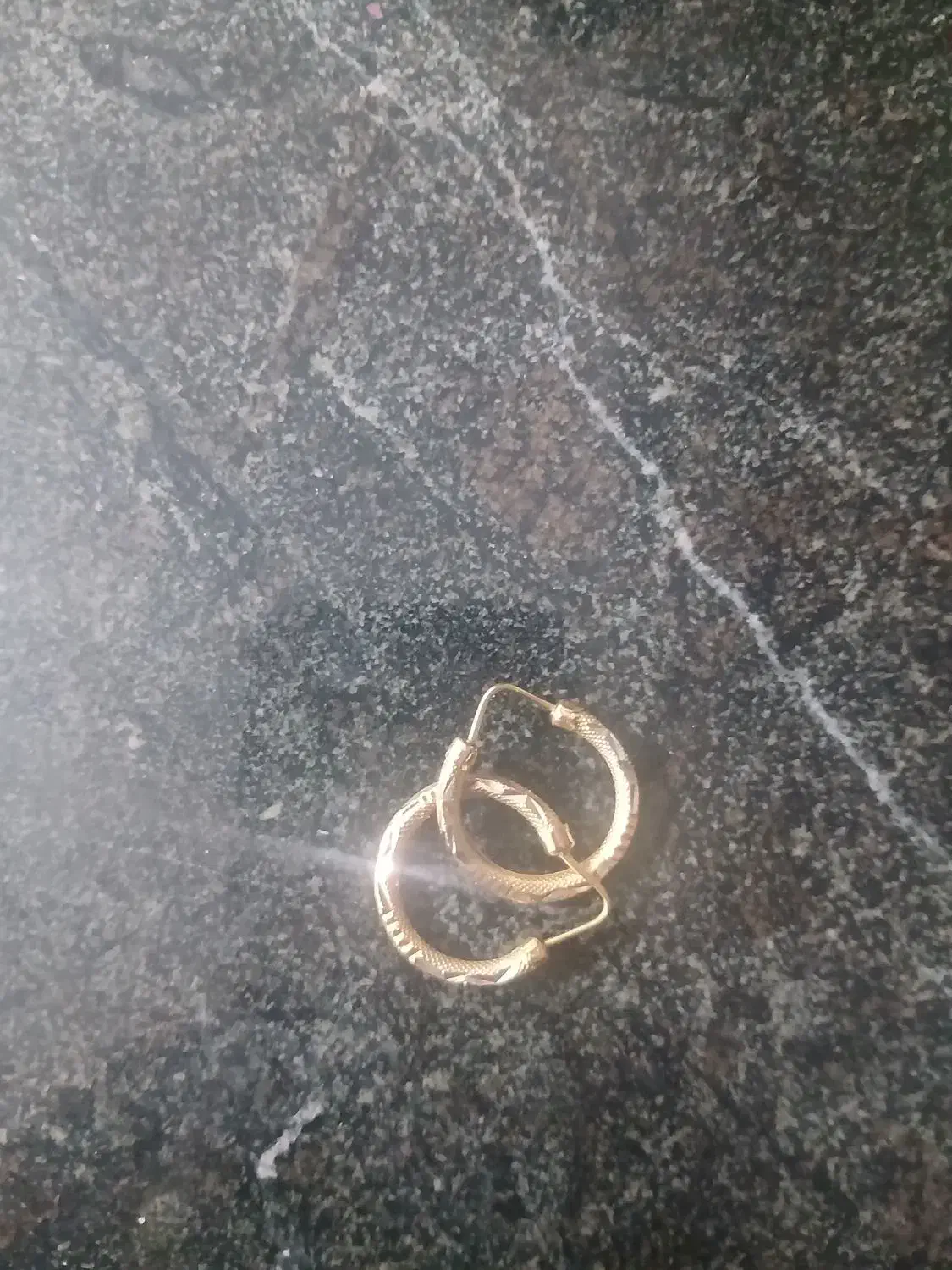 گوشواره طلا  نزدیک ۴ گرم|جواهرات|هرسین, |دیوار