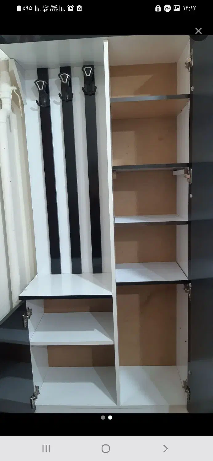 جاکفشی|جاکفشی، کمد، دراور|اردبیل, |دیوار