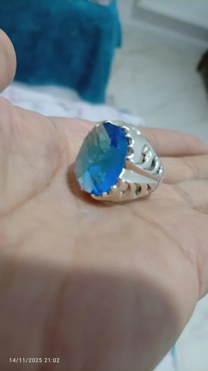 انگشترتوپازسوئیس رکاب دستساز ،کلکسیونی|جواهرات|کرمانشاه, |دیوار