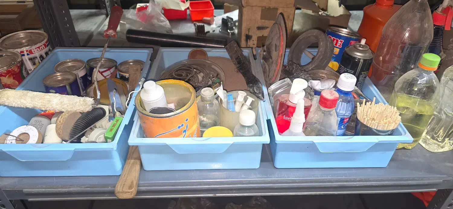 رنگ و ابزار رنگ رزی|ابزارآلات|کهریزک, |دیوار