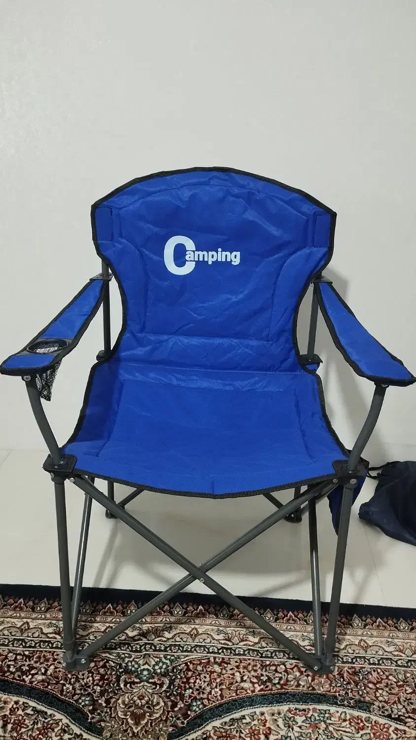دو عدد صندلی کمپینگ سفری تاشو آبی|کوهنوردی و کمپینگ|اصفهان, شهرک کاوه|دیوار