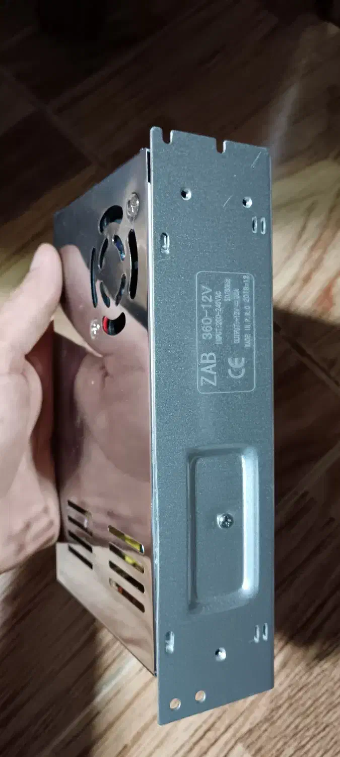 منبع تغذیه آکبند سوییچینگ ۱۲ ولت ۳۰ آمپر فن دار|قطعات و لوازم جانبی رایانه|لاهیجان, گلستان|دیوار
