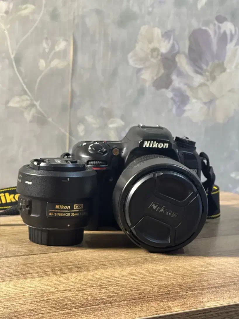 دوربین Nikon D7500 همراه با دو لنز 35mm و ۱۸-۱۴۰|دوربین عکاسی و فیلم‌برداری|رشت, بلوار گیلان|دیوار