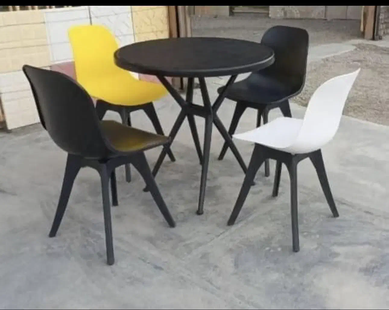 میز و صندلی غذاخوری پلاستیکی فست فود کد ۱۲۳|میز و صندلی غذاخوری|شهریار, شهریار|دیوار