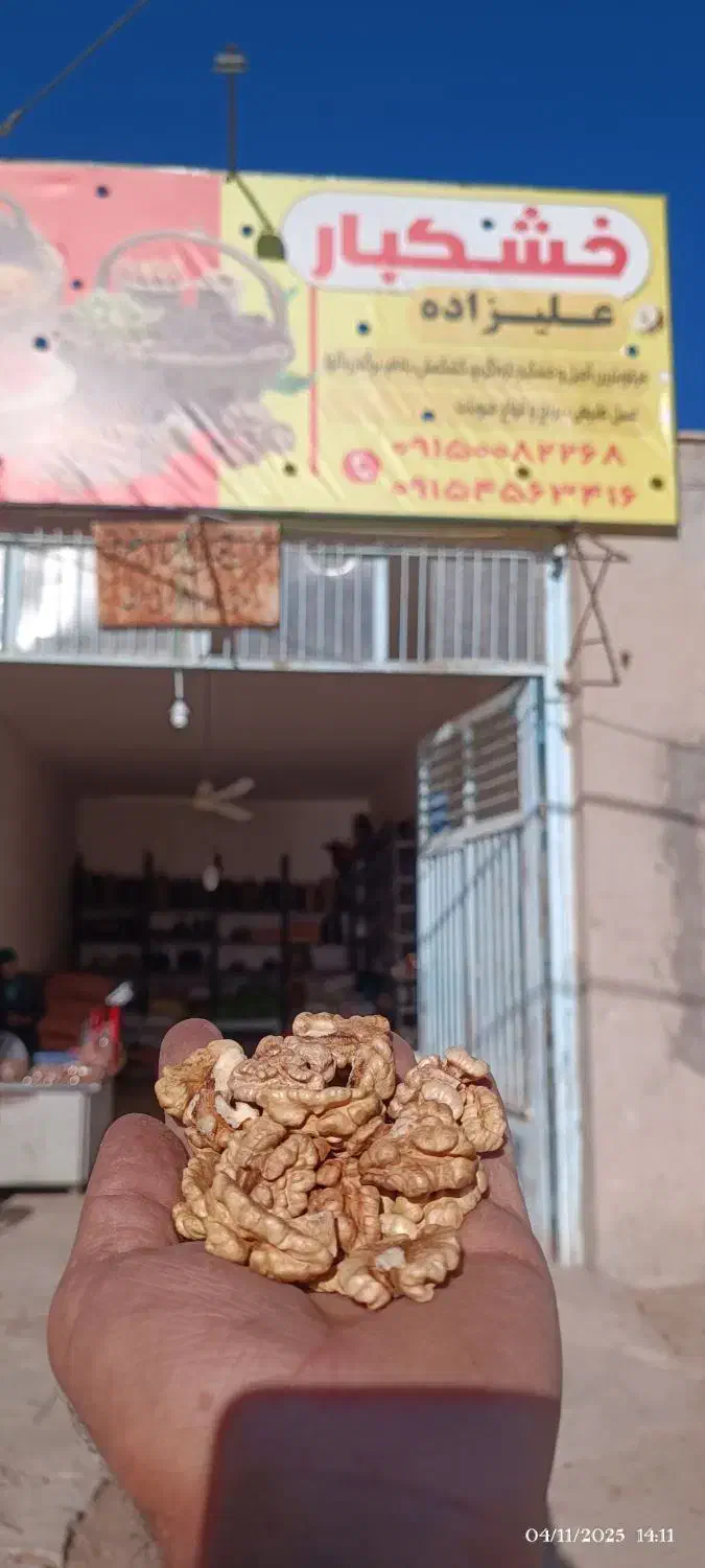 گردوی ایرانی اصیل پر چرب مقوی|خوردنی و آشامیدنی|فاروج, |دیوار