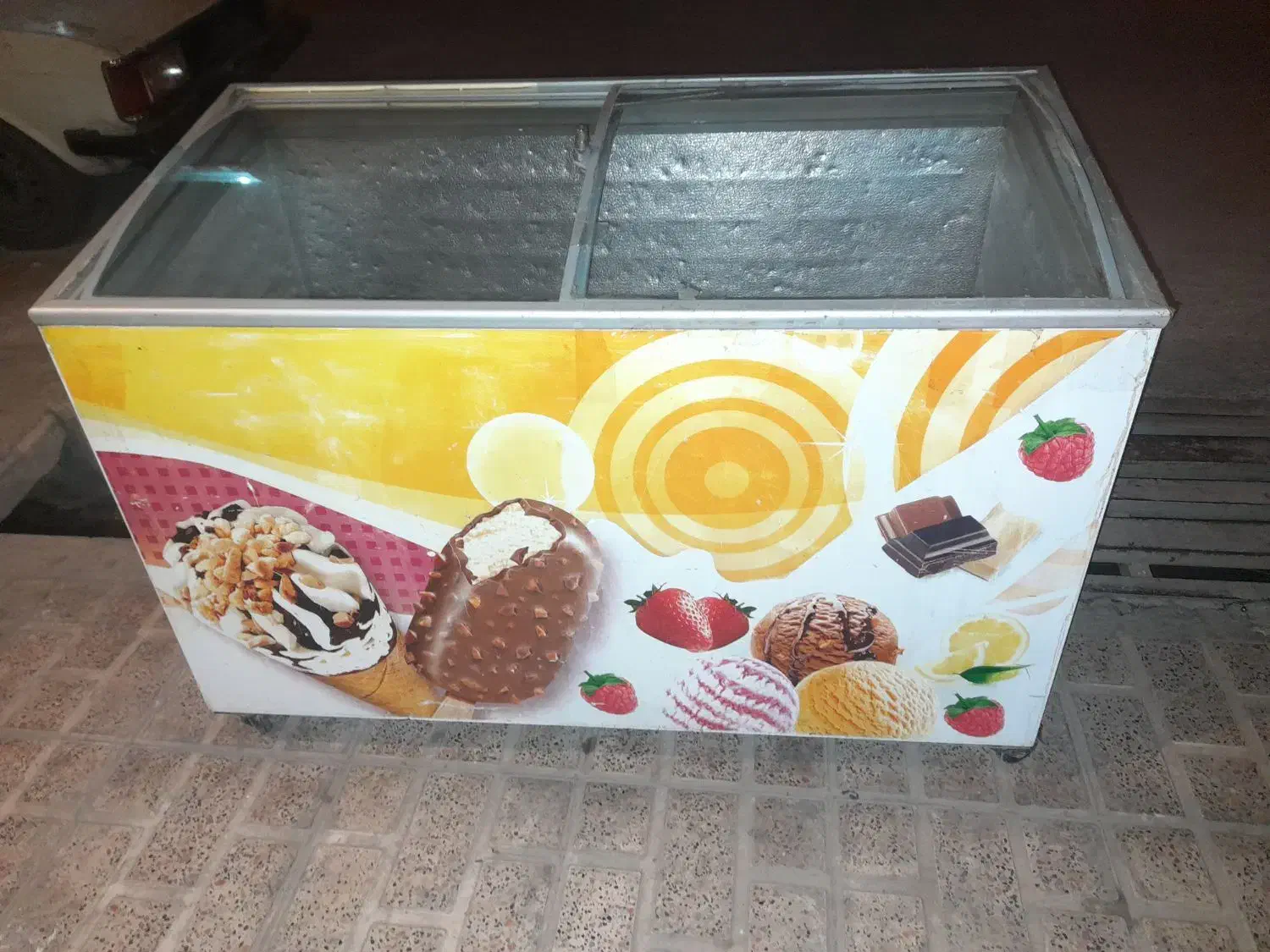 یخچال بستنی  400 لیتری سالم بشرط|فروشگاه و مغازه|تهران, یافت آباد شمالی|دیوار