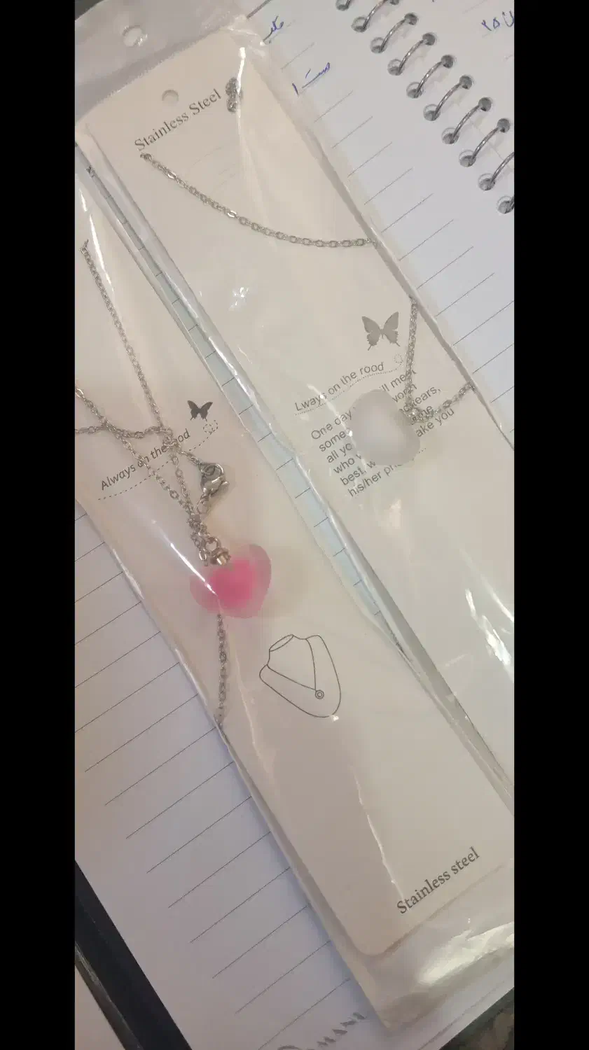 گردن بند قلب یخی|بدلیجات|زرند, |دیوار