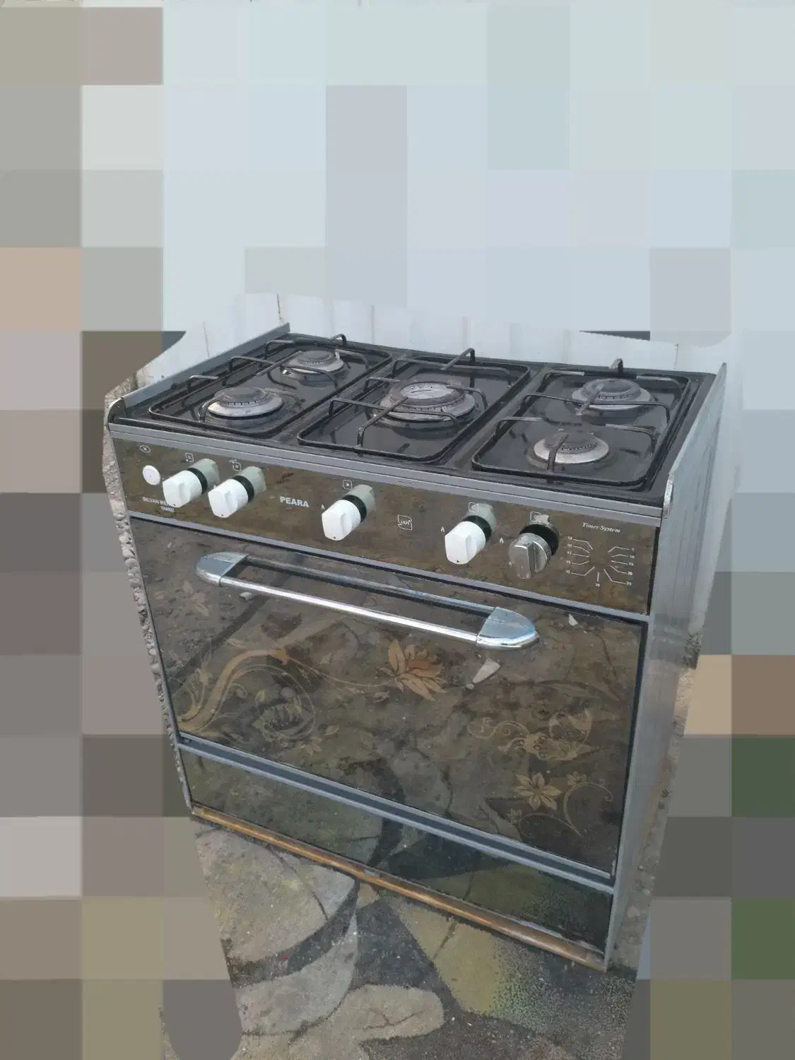 اجاق گاز پنج شعله طرح فر دوعدد درحدنو کاملا سالم|اجاق گاز و لوازم برقی پختوپز|رشت, دیانتی|دیوار