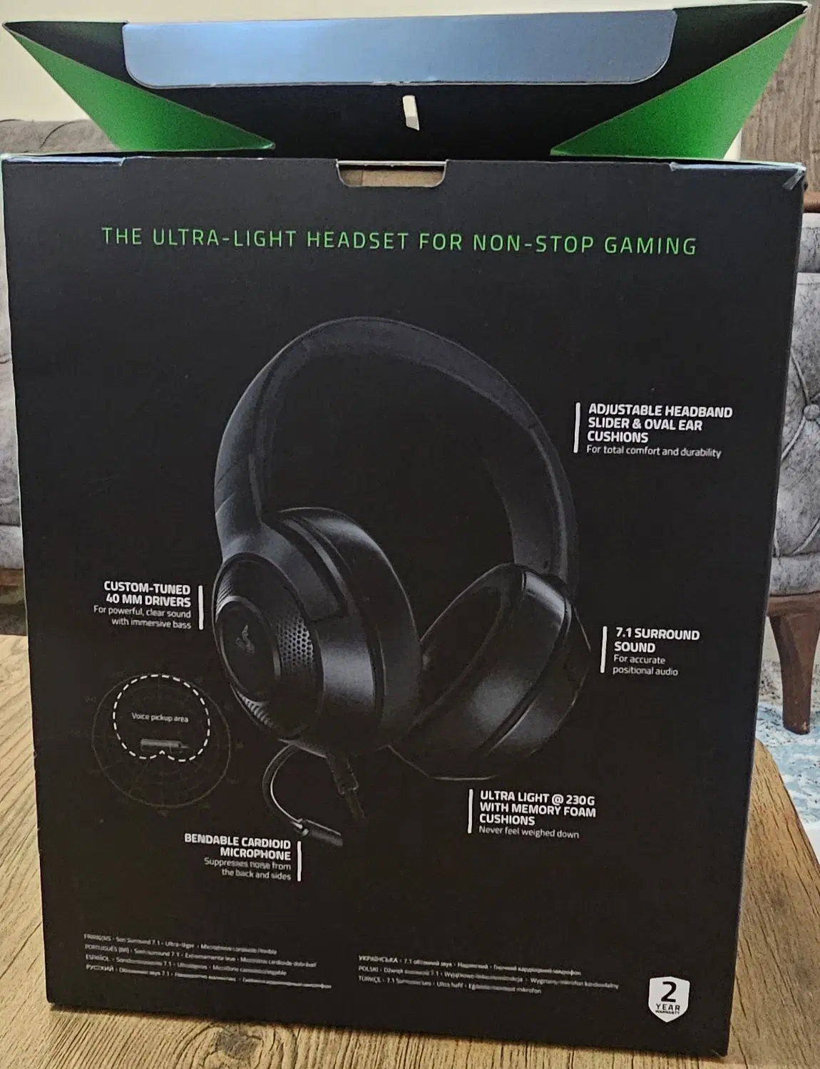 هدفون RAZER|قطعات و لوازم جانبی رایانه|کرج, حاجی آباد|دیوار