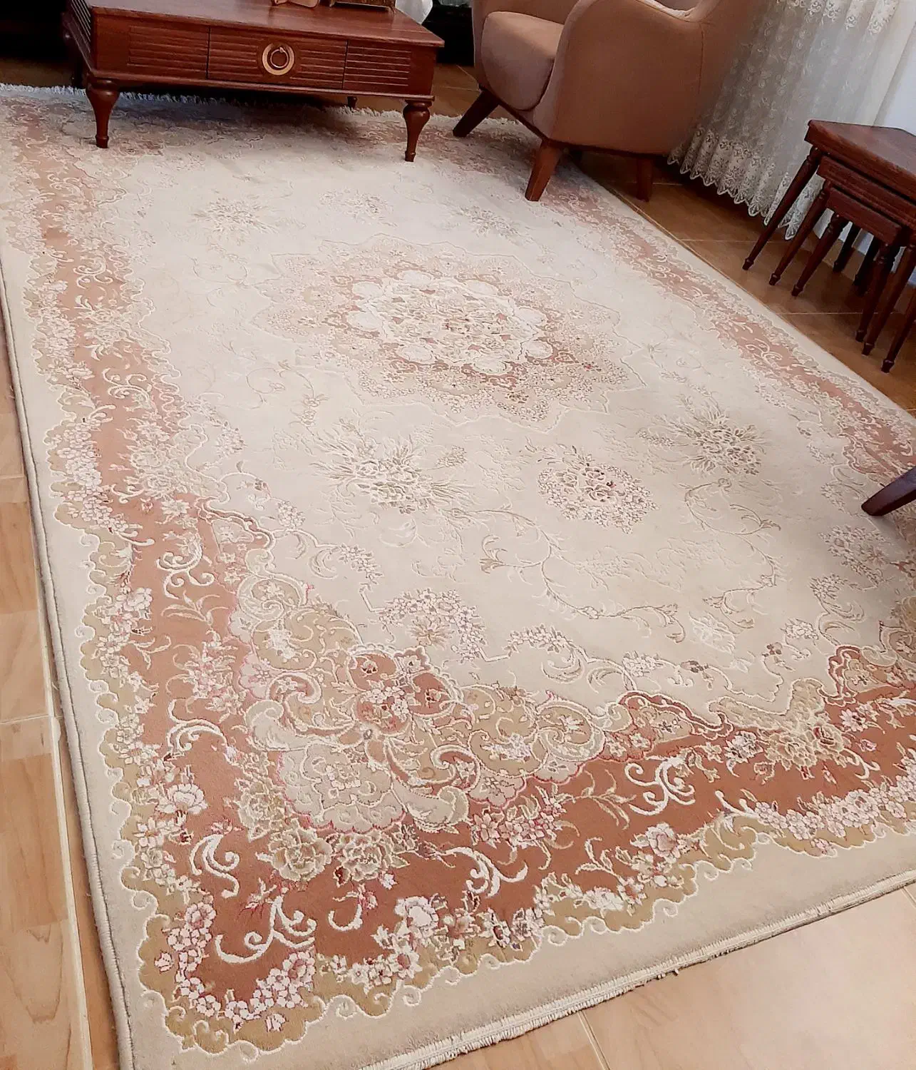 فرش سالم و تمیز ۶ متری|فرش|ساری, |دیوار