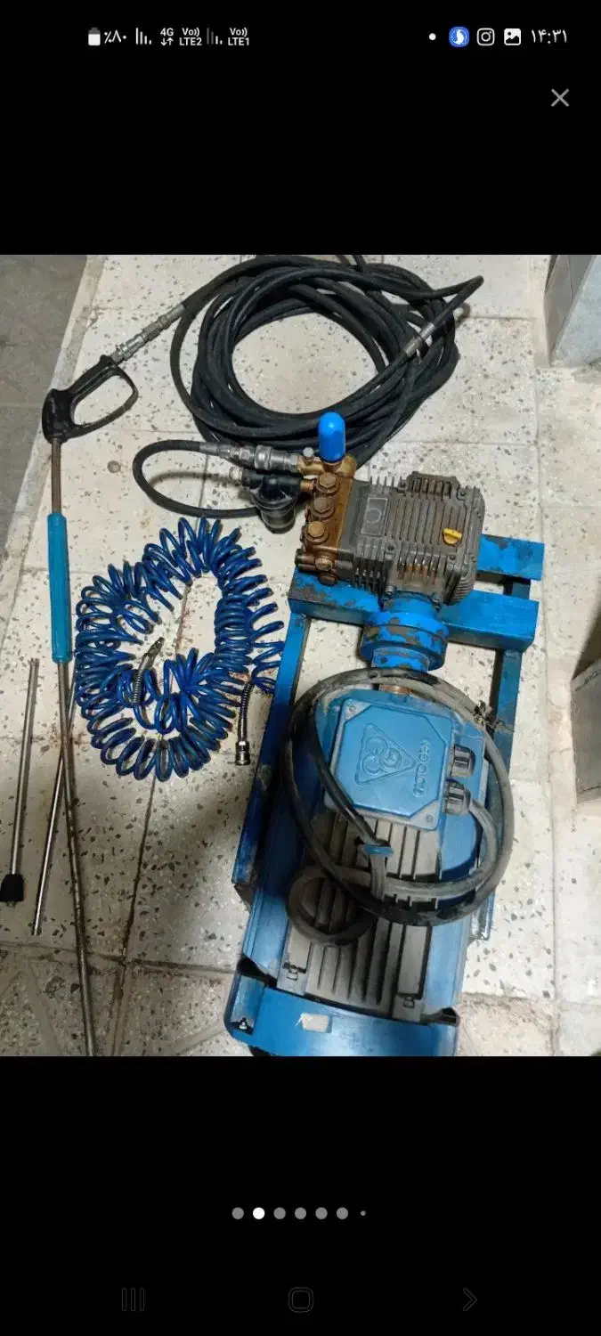 پمپ کارواش در حد نوه|ماشین‌آلات صنعتی|زاهدان, |دیوار