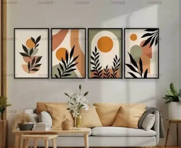 تابلو طرح مینیمال|تابلو، نقاشی، عکس|رشت, رودبارتان|دیوار