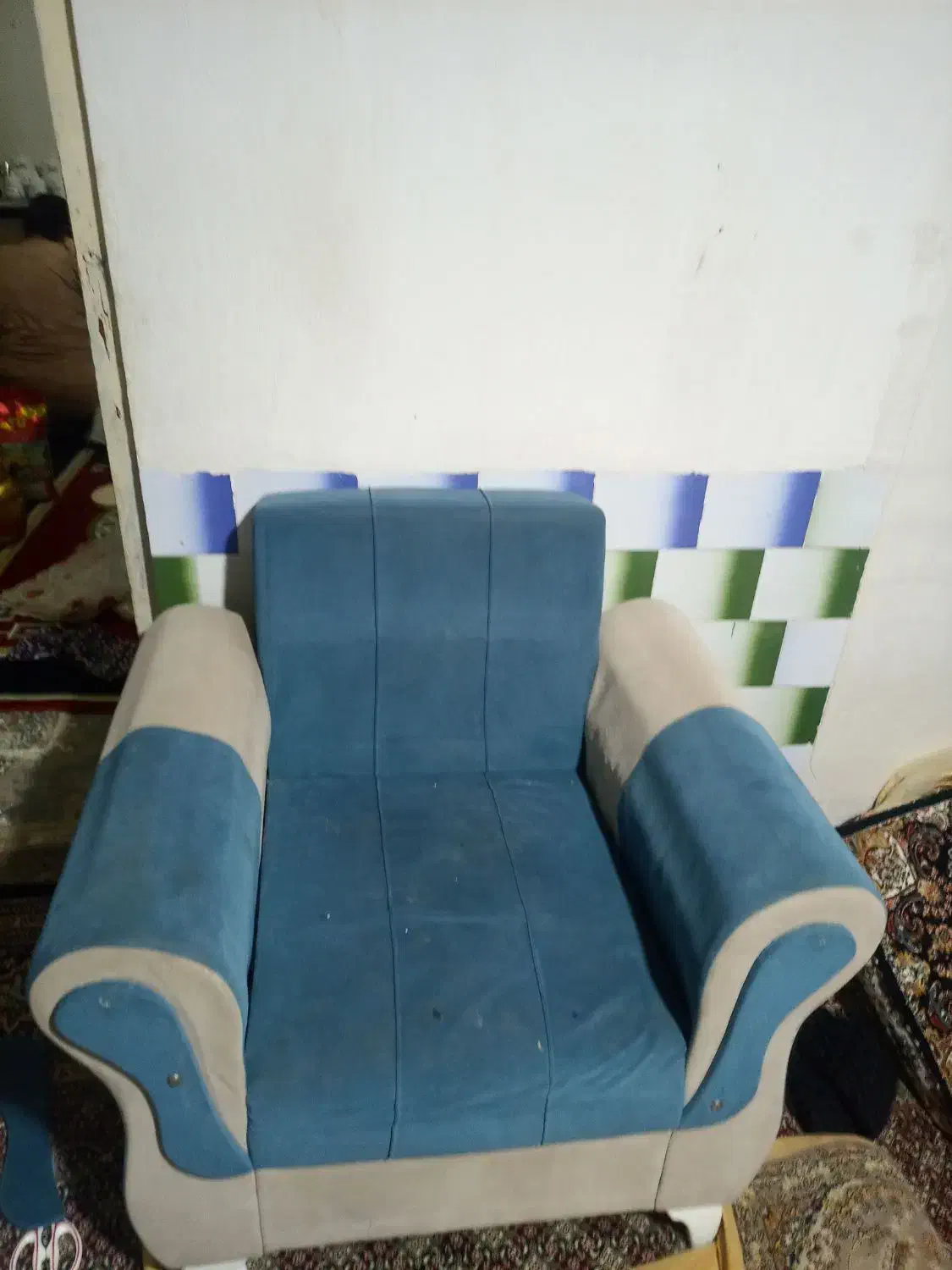 مبل ۷نفره سبک وراحت|مبلمان خانگی و میز عسلی|بانه, |دیوار