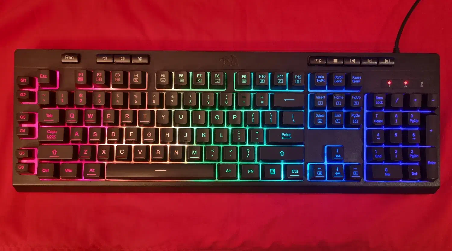 Redragon K512 SHIVA کیبورد|قطعات و لوازم جانبی رایانه|تهران, دریا|دیوار