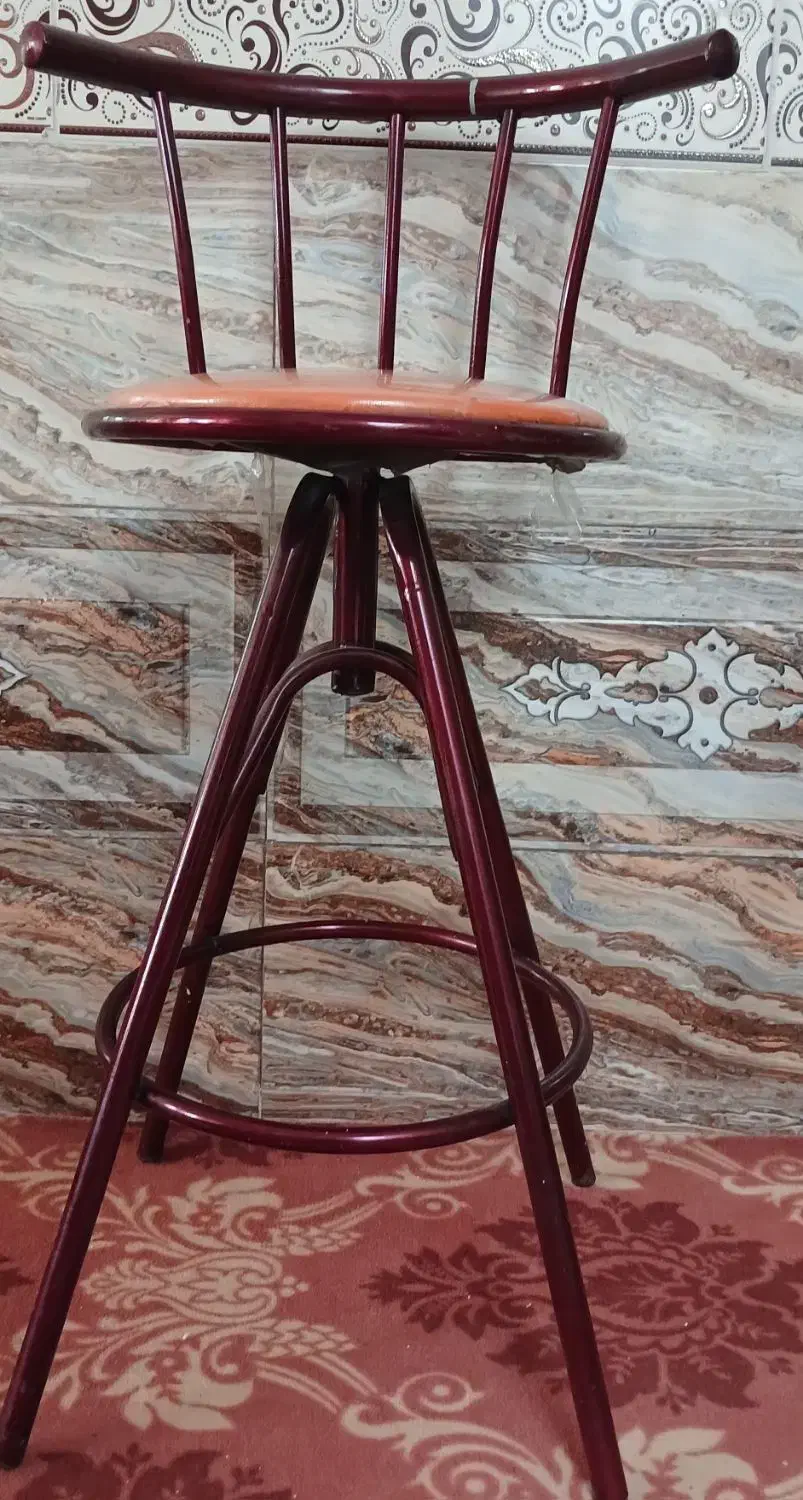 صندلی پایه بلند چرخشی|صندلی و نیمکت|شیراز, شهرک مهدیآباد|دیوار