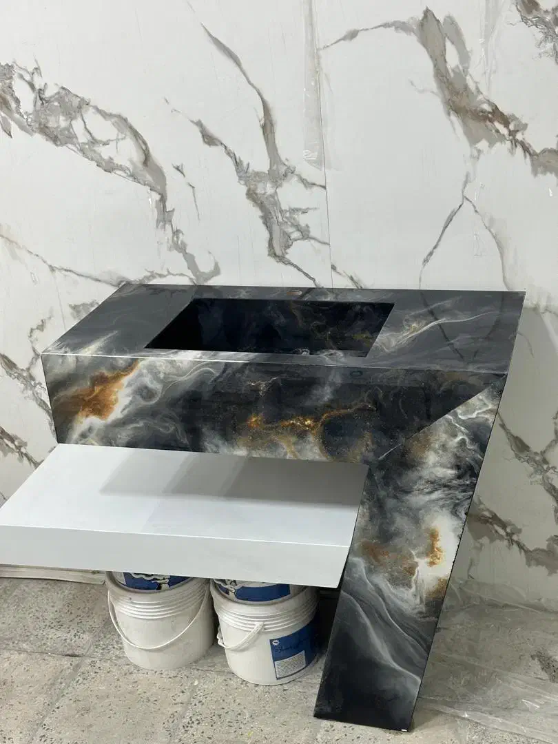 روشویی سرامیکی مدرن مدل دیواری طرح سون|لوازم سرویس بهداشتی|همدان, |دیوار