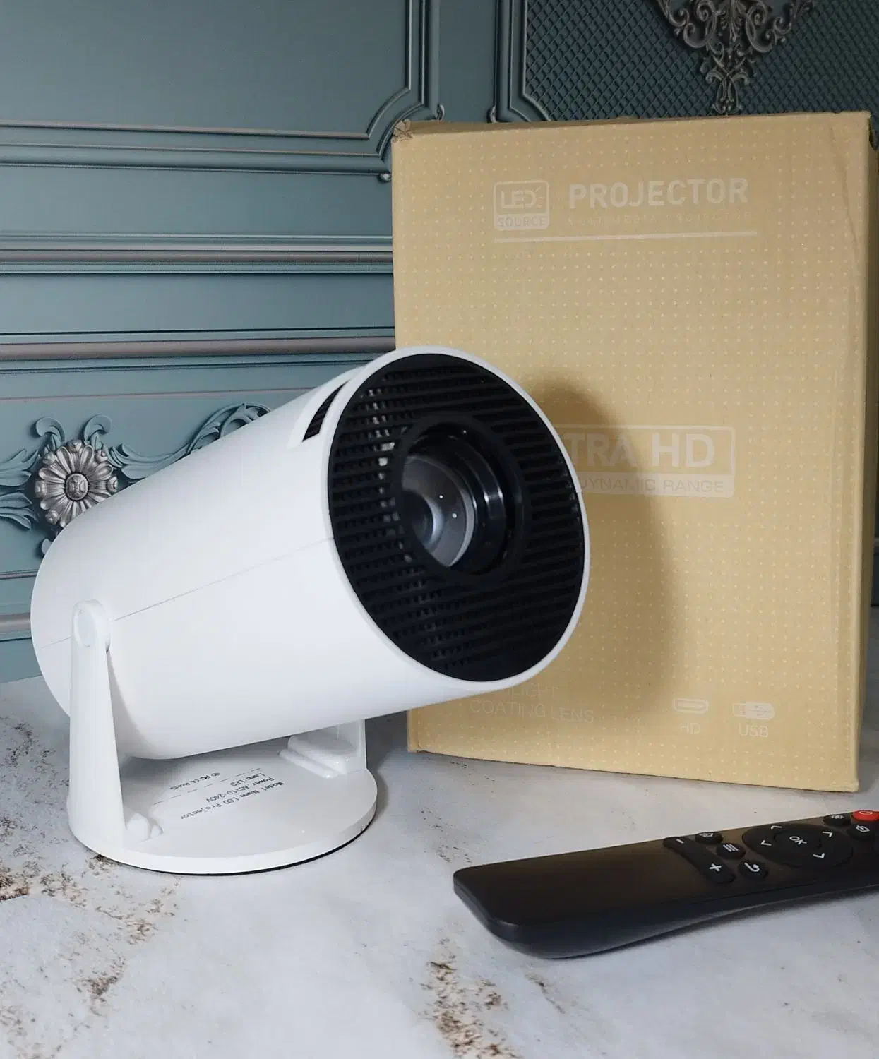 ویدیو‌پرژکتورhy300 اندروید 11|تلویزیون و پروژکتور|رشت, سیا اسطلخ|دیوار