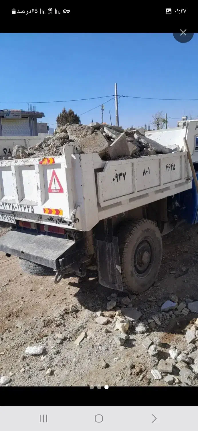 وانت.تلفنی.وحمل.مصالح.ساختمانی|خدمات حمل و نقل|اهر, |دیوار