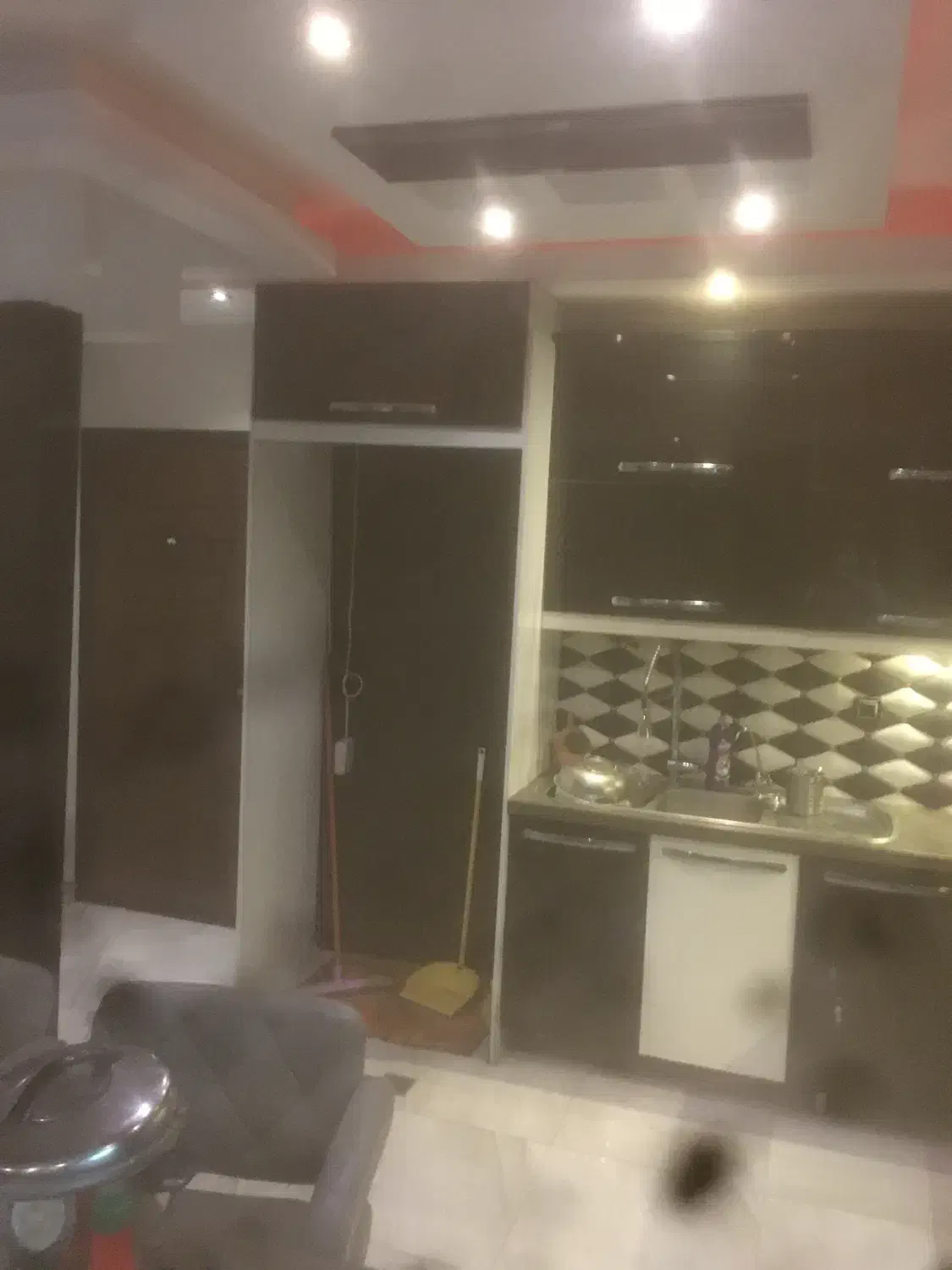 کابینت دست دوم های گلاس با گاز و هود و سینک|مصالح و تجهیزات ساختمان|کرج, فاز ۳ مهرشهر|دیوار