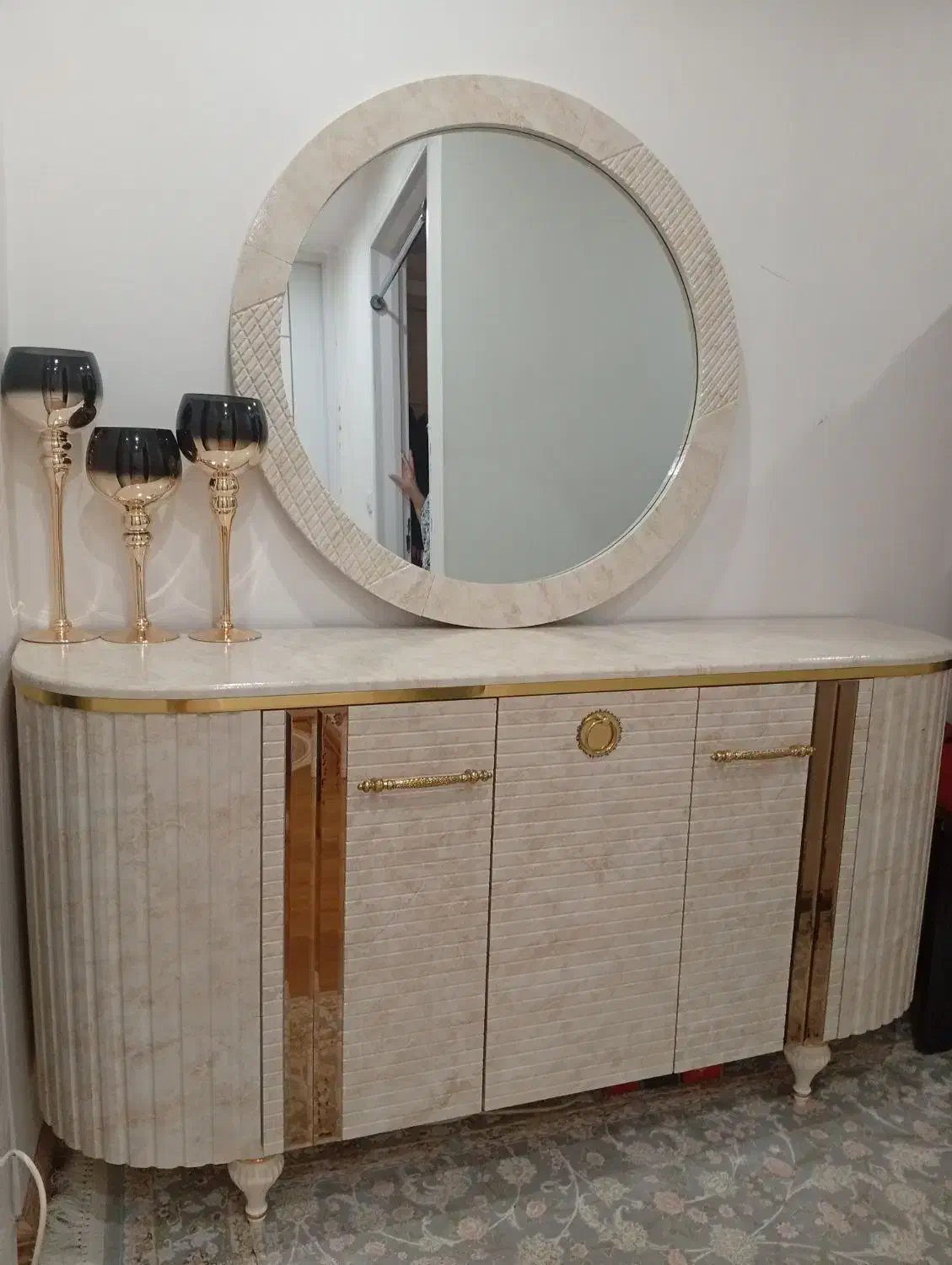 آینه کنسول|بوفه، ویترین، کنسول|ارومیه, |دیوار