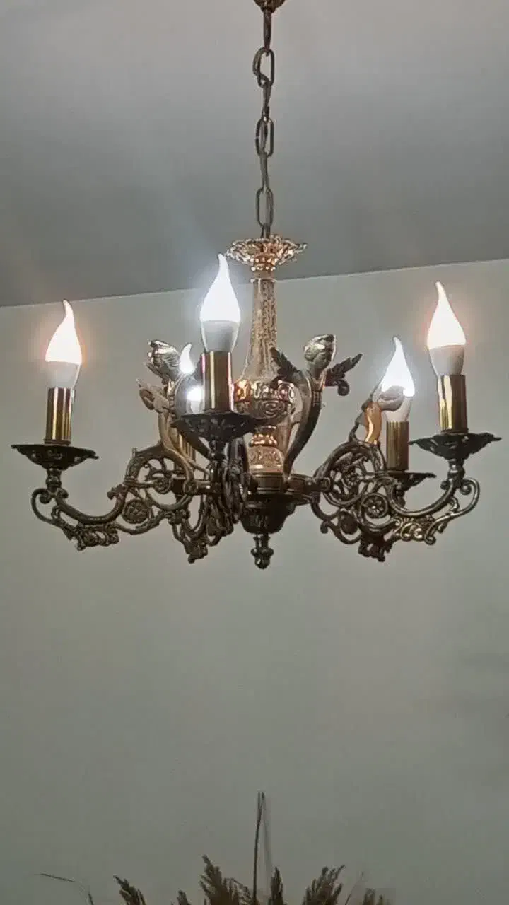 لوازم تزینی برنز|لوستر و چراغ آویز|ری, ملکآباد|دیوار