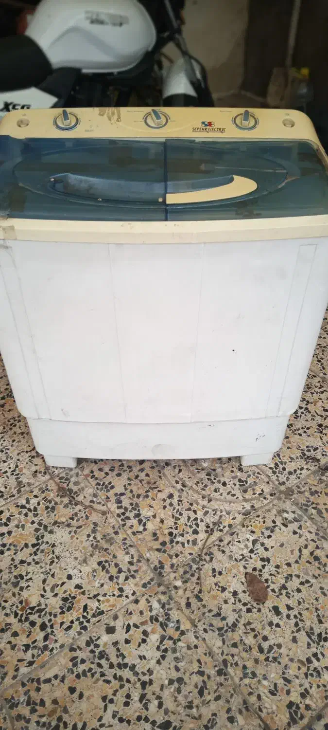 ماشین لباسشویی ۲قلو|ماشین لباسشویی و خشک‌کن لباس|صومعه‌سرا, |دیوار