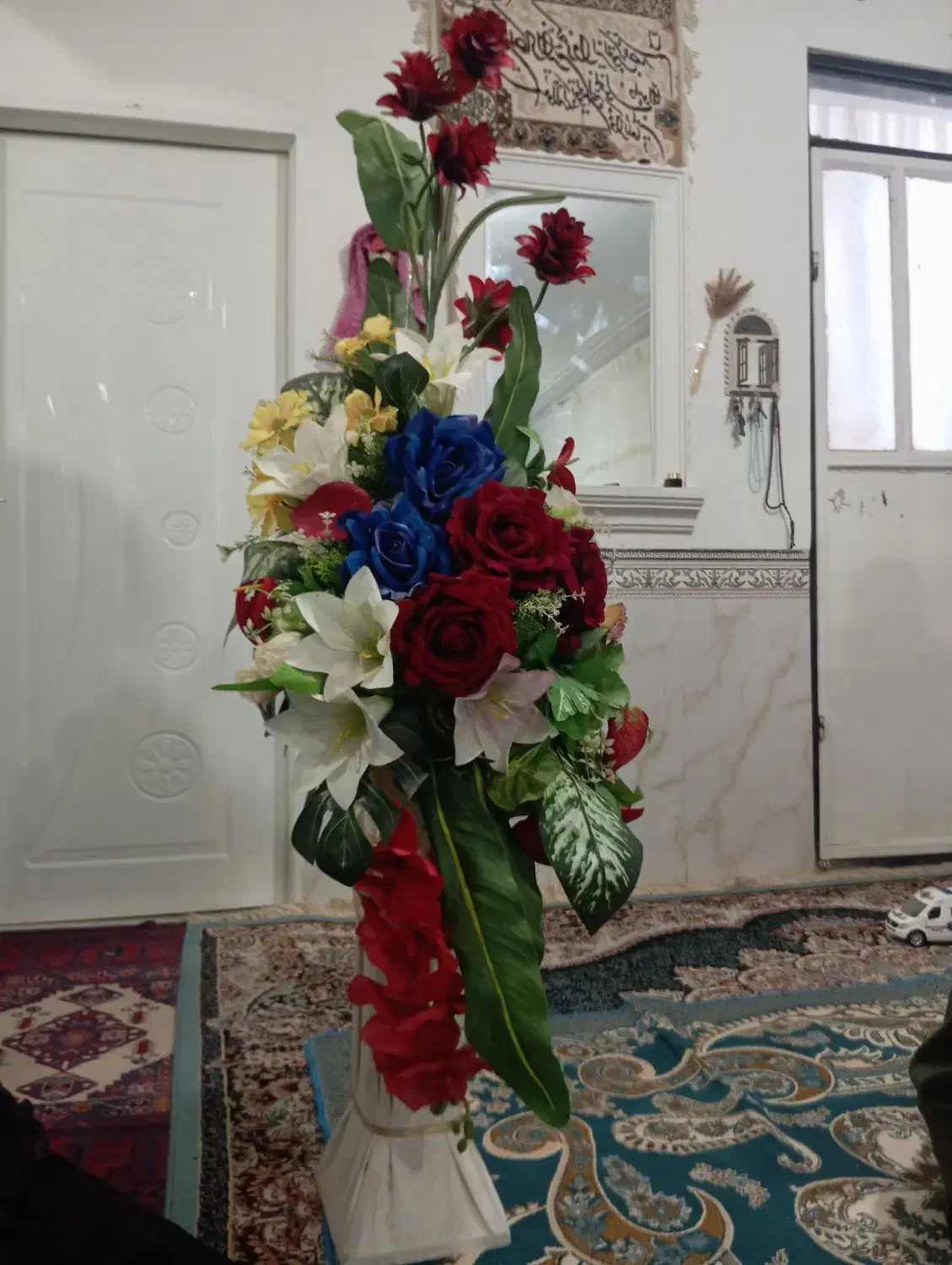 گل مصنوعی بزرگ|گل مصنوعی|بیرجند, |دیوار