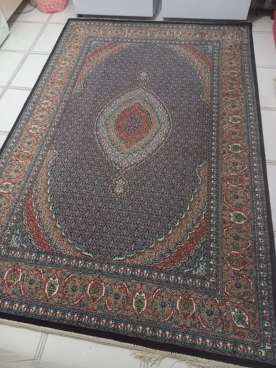 دوعددفرش مدل ماهی وفرش ترکیه|فرش|ارومیه, |دیوار