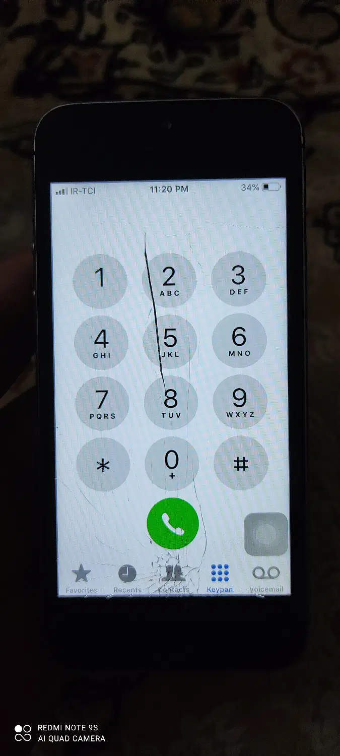 iphone 5s|موبایل|قم, میرزائیه|دیوار