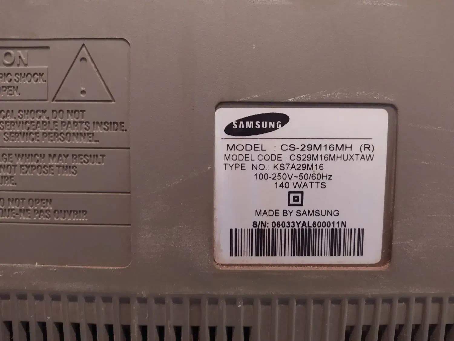 تلویزیون سامسونگ سوخته|تلویزیون و پروژکتور|اهواز, شریعتی جنوبی|دیوار