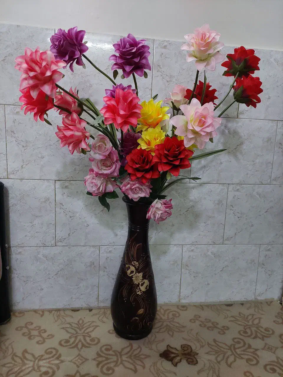 گل و گلدان|گل مصنوعی|اراک, |دیوار