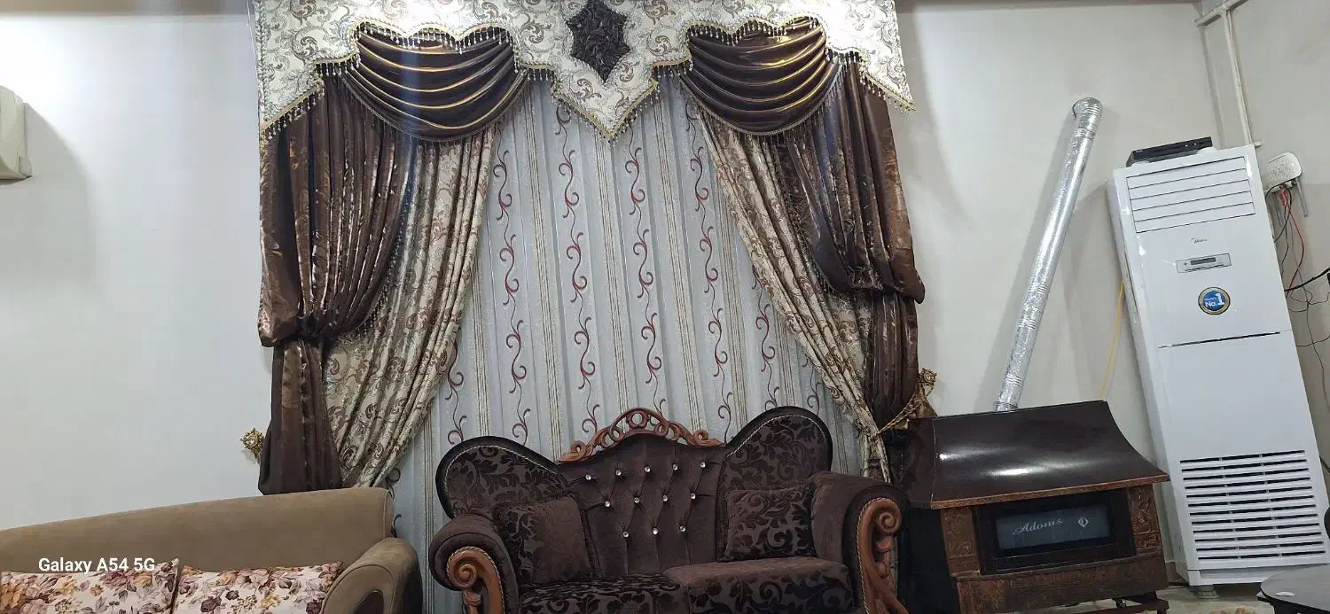 پرده پذیرایی مجلل|پرده، رانر، رومیزی|اهواز, نادری|دیوار