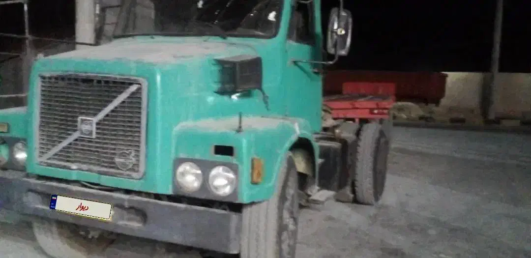 ولوو ان ده همراه تریلی کفی|خودرو سنگین|باوی, |دیوار