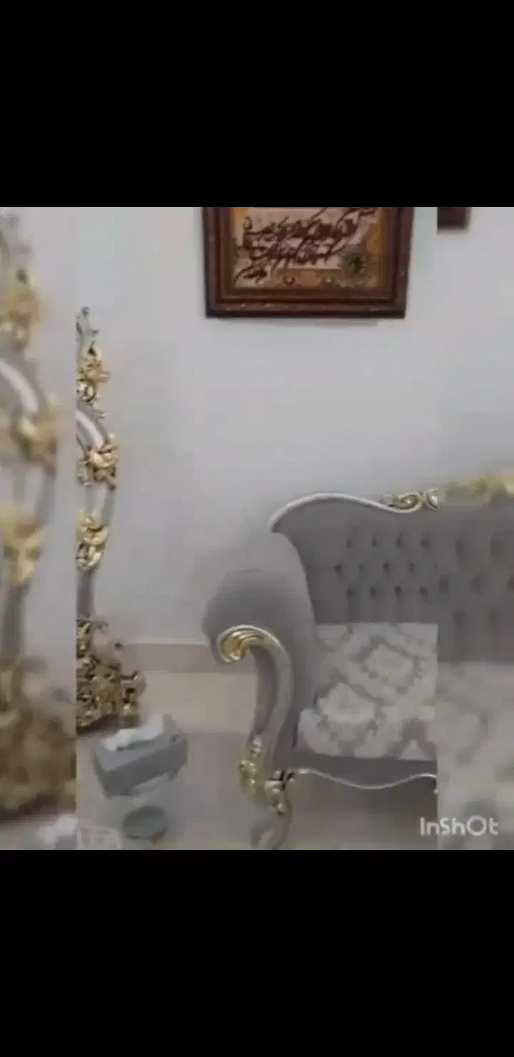 مبلمان ۷ نفره میز غذاخوری ۶ نفره  ویترین و ساعت|مبلمان خانگی و میز عسلی|داران, |دیوار