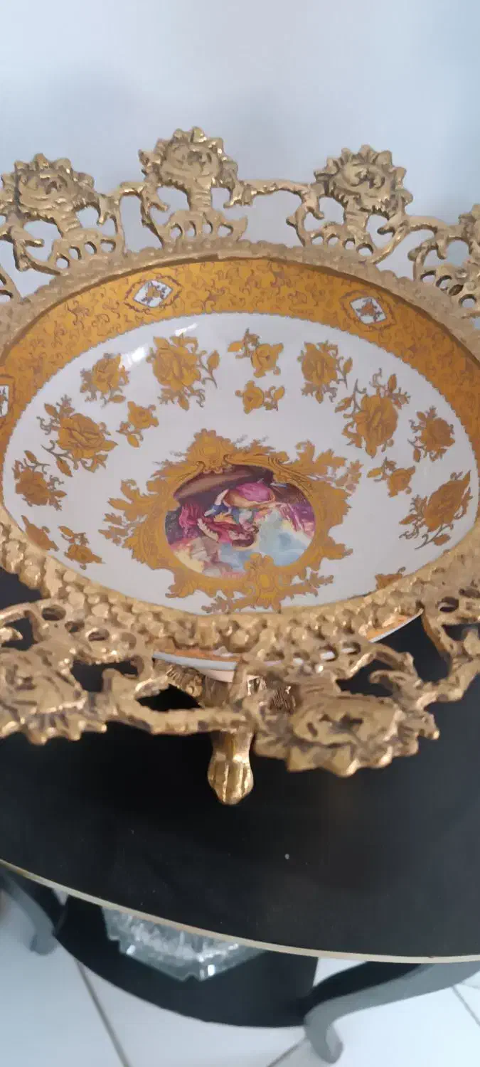 میوه خوری برنجی نو|ظروف سرو و پذیرایی|محمدیه-قزوین, |دیوار