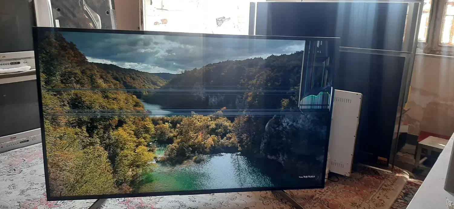 تلویزیون ۵۵اینچ العیدی پنل اسیب دیده|تلویزیون و پروژکتور|بندر ماهشهر, |دیوار