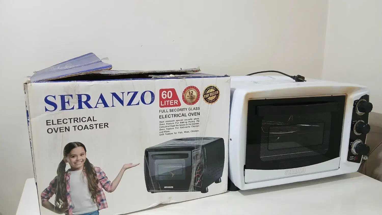 توستر مارک SERANZO|اجاق گاز و لوازم برقی پخت‌وپز|اهواز, کوی رمضان|دیوار