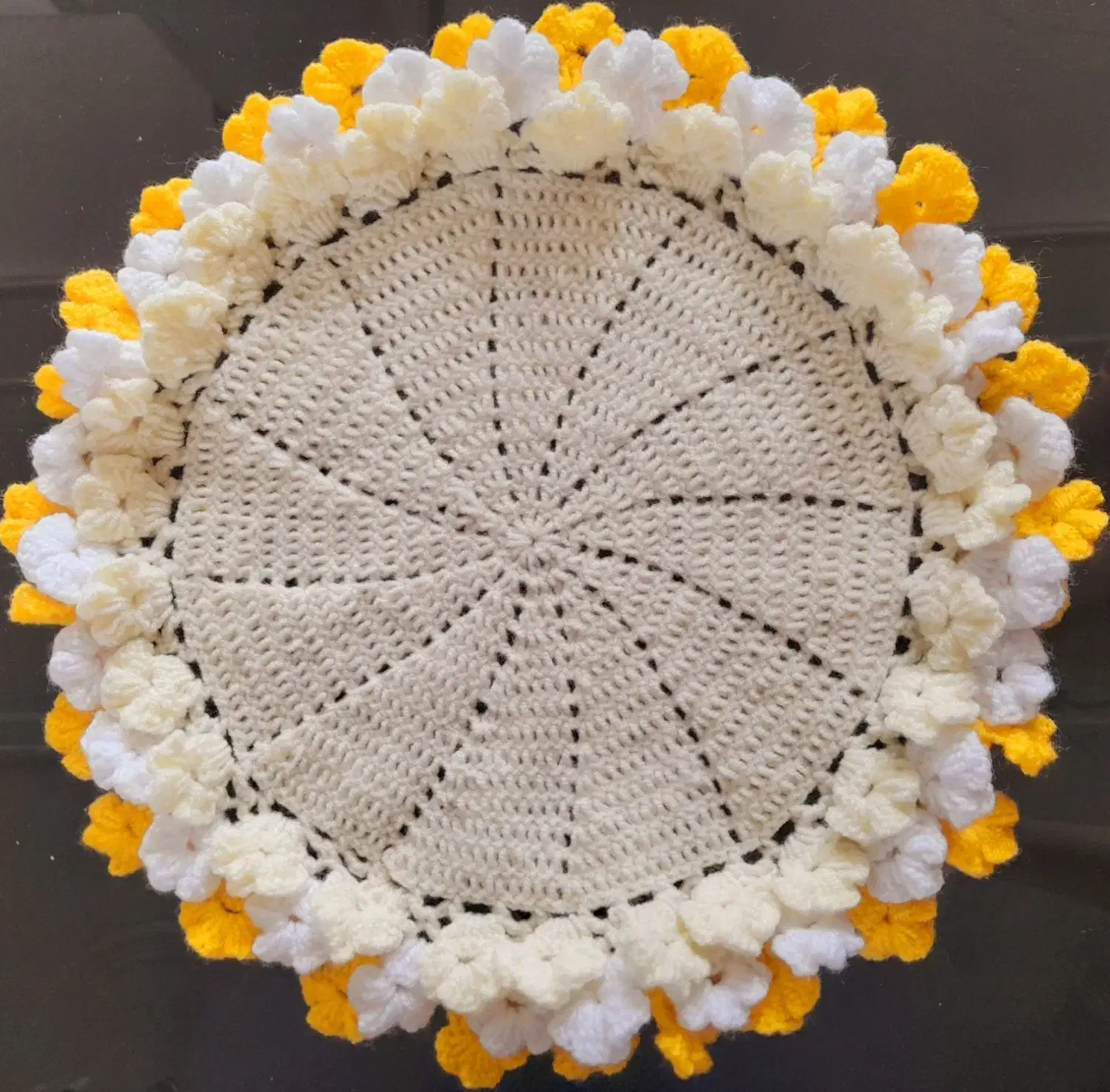 رومیزی بافتنی|صنایع دستی و سایر لوازم تزئینی|کرمان, |دیوار