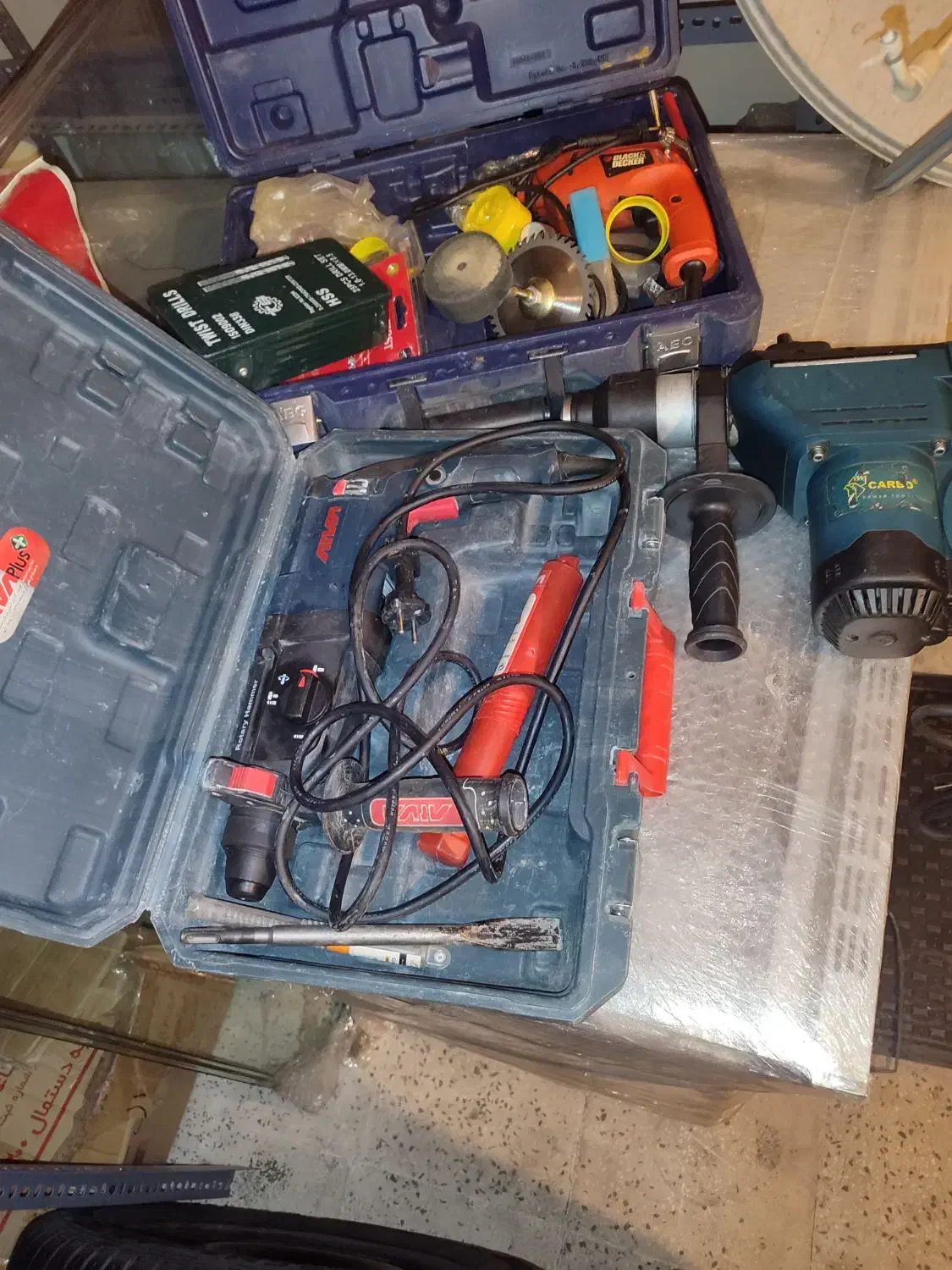 یک بتن کن و دو دریل|ابزارآلات|تهران, شهرک بوعلی|دیوار