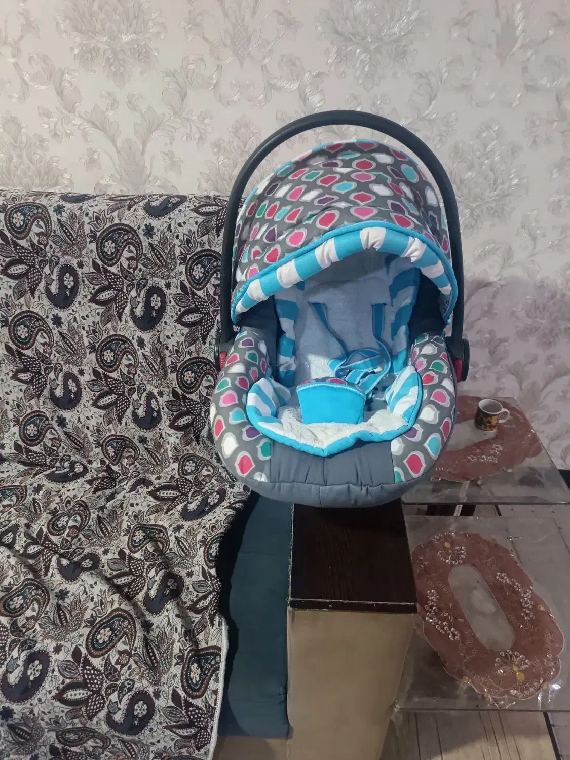 نی خواب کودک در حد نو استفاده نشده|تخت و صندلی بچه|سقز, |دیوار