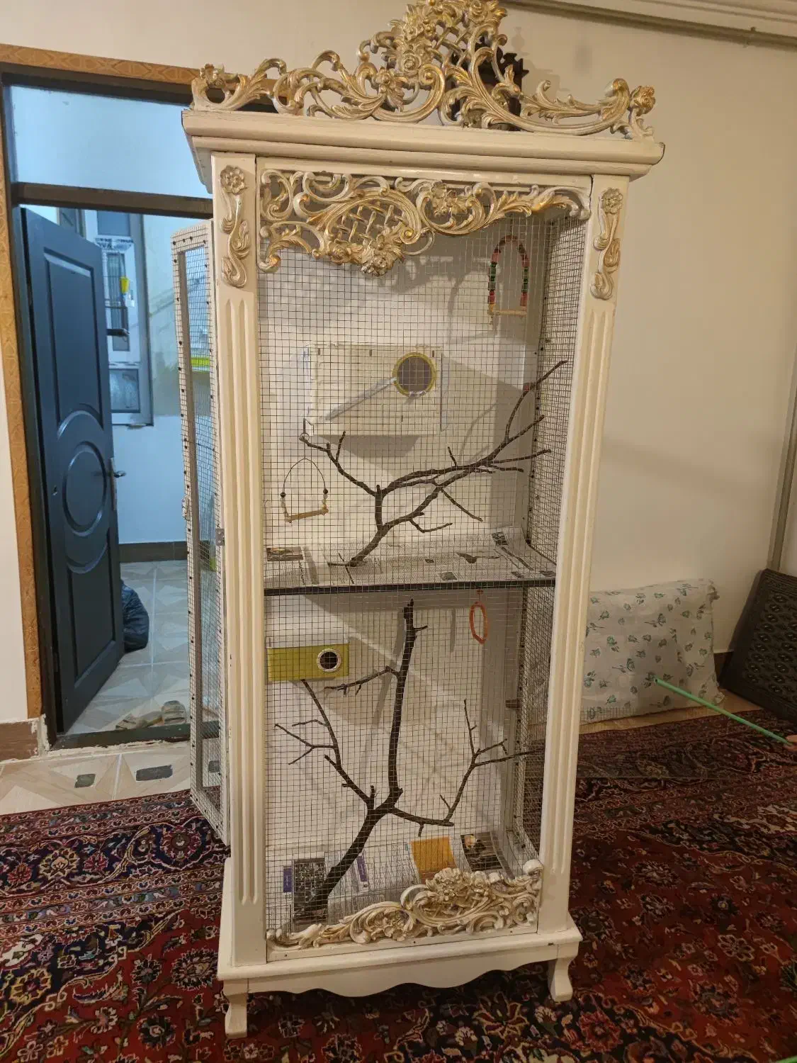 قفس پرنده|لوازم جانبی حیوانات|خوی, |دیوار