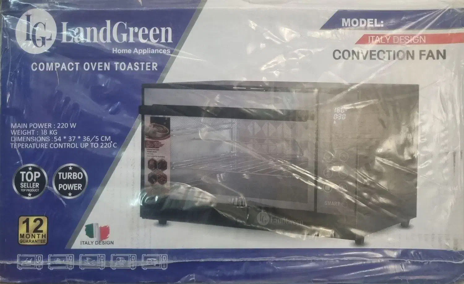 آون توستر Land Green مدل c426|اجاق گاز و لوازم برقی پخت‌وپز|تهران, مینی‌سیتی (شهرک نفت)|دیوار