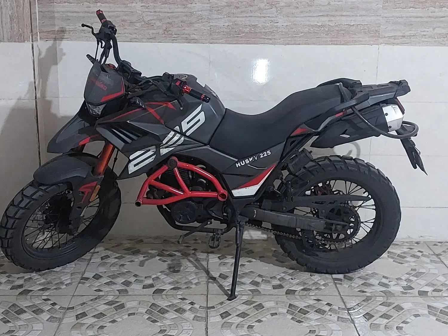 موتور هاسکی جهان رو ۲۲۵|موتورسیکلت|تهران, قیطریه|دیوار